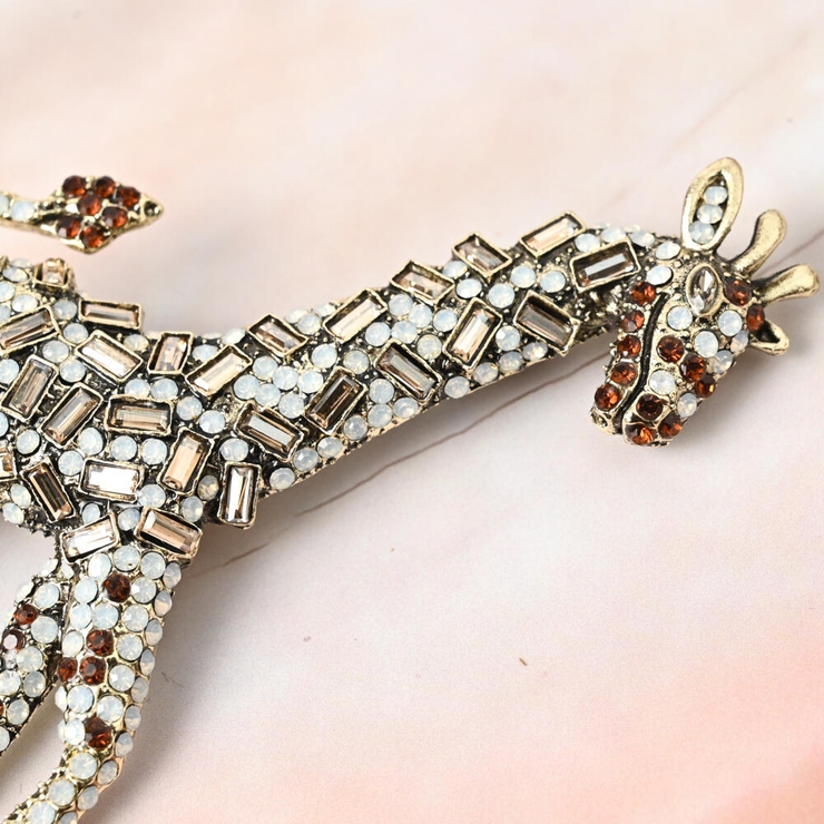 ブローチ きりん キリン | lunolumo | 詳細画像5 