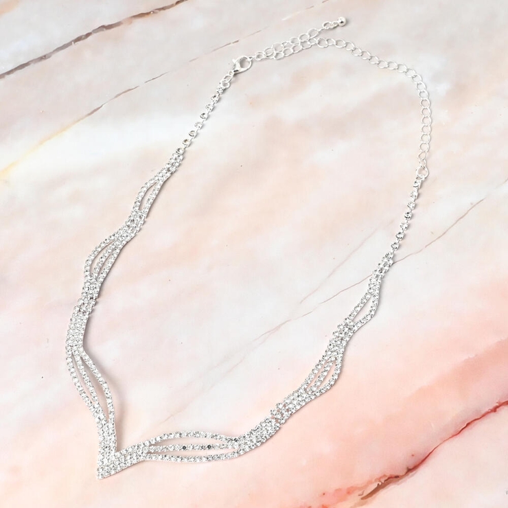 ネックレス レディース ラインストーン | lunolumo | 詳細画像4 