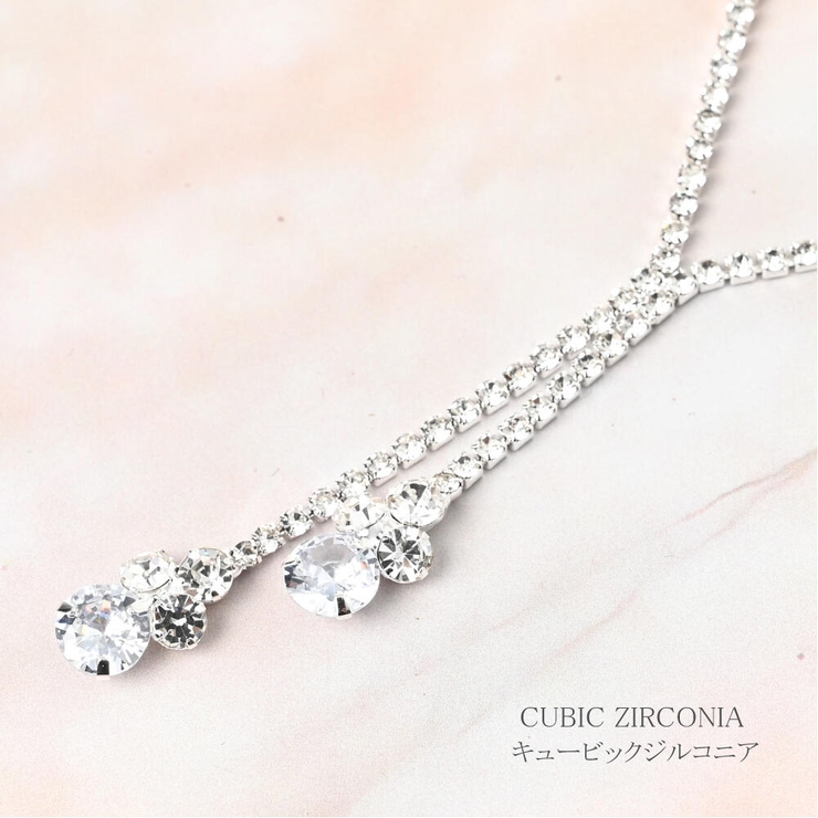 ネックレス レディース ラインストーン | lunolumo | 詳細画像5 