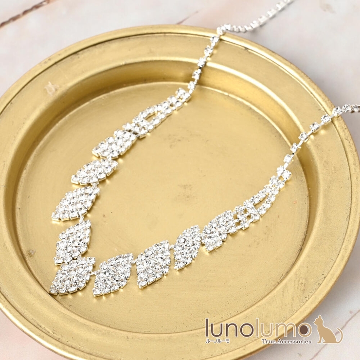 ネックレス レディース ラインストーン | lunolumo | 詳細画像1 