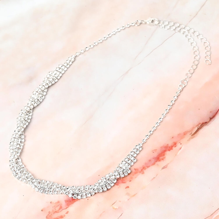 ネックレス レディース ラインストーン | lunolumo | 詳細画像4 