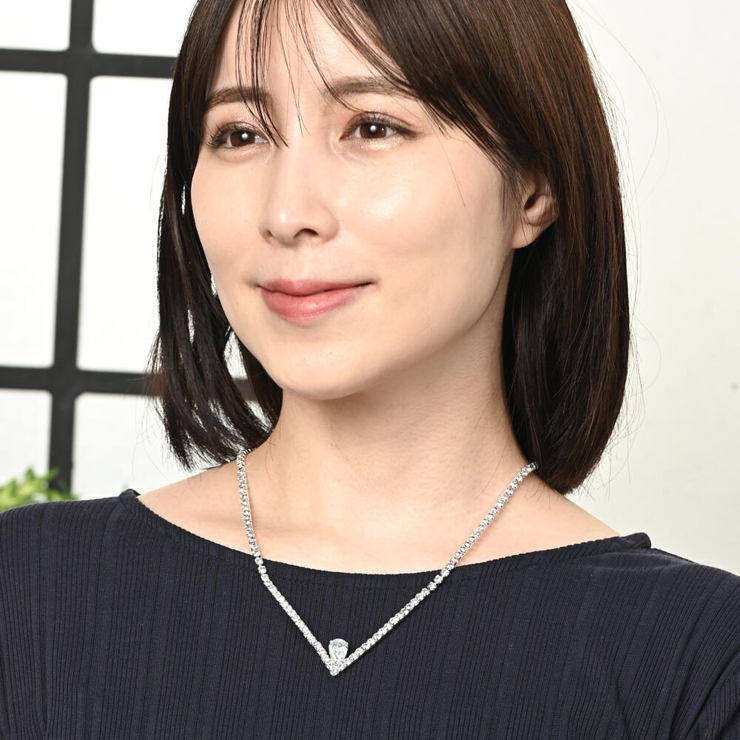 ネックレス レディース ラインストーン | lunolumo | 詳細画像3 