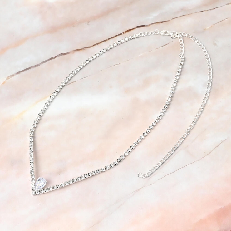 ネックレス レディース ラインストーン | lunolumo | 詳細画像4 