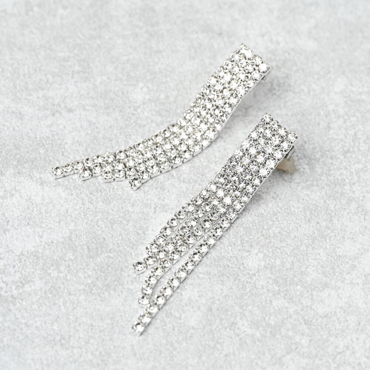 ピアス レディース ラインストーン | lunolumo | 詳細画像5 