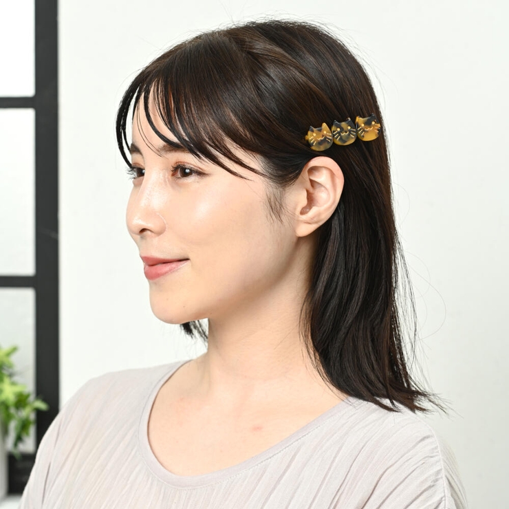 ヘアクリップ フォーククリップ ヘアアクセサリー | lunolumo | 詳細画像3 