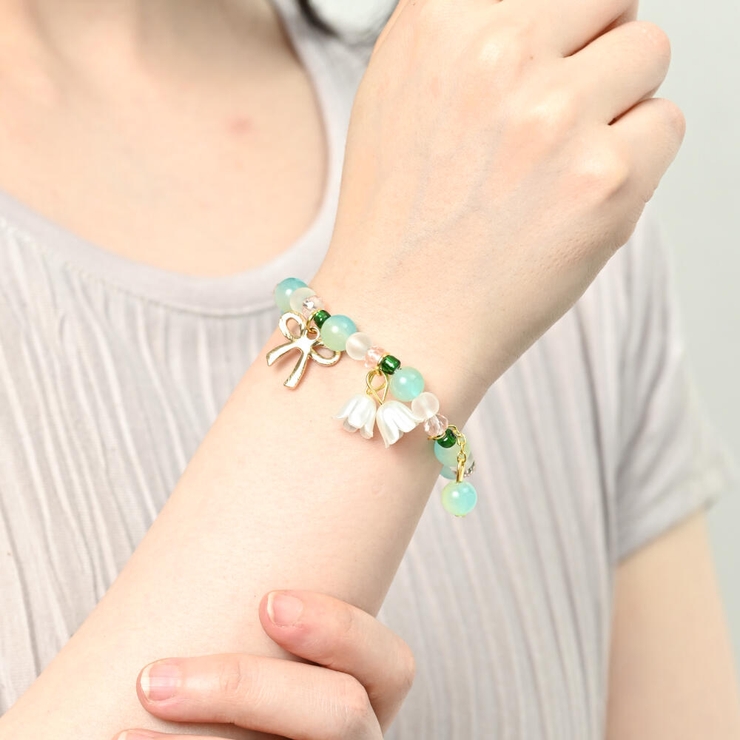 ブレスレット レディース すずらん | lunolumo | 詳細画像3 