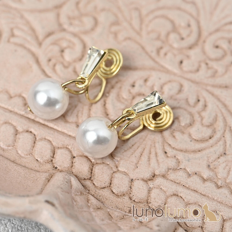 イヤリング レディース ビジュ | lunolumo | 詳細画像1 