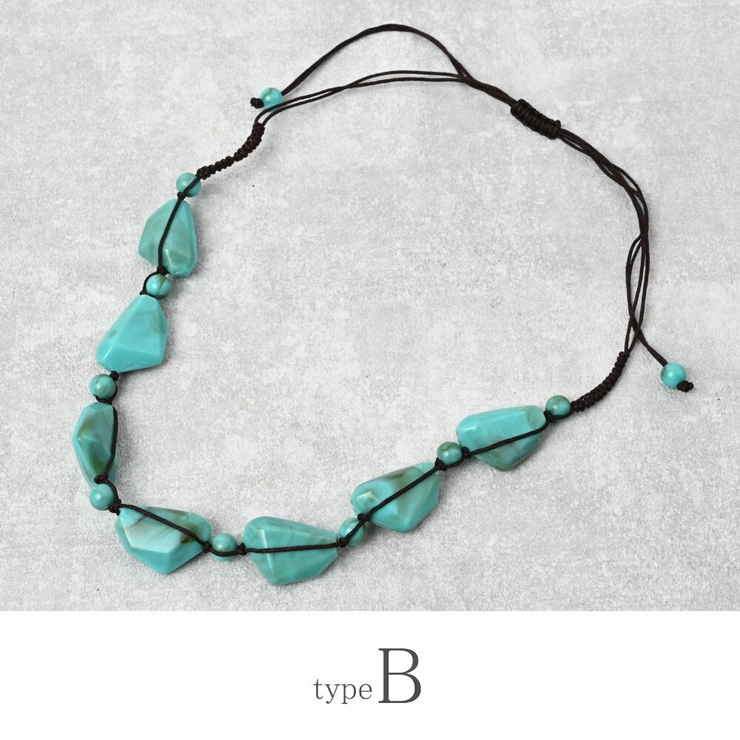 ネックレス レディース ターコイズカラー | lunolumo | 詳細画像9 