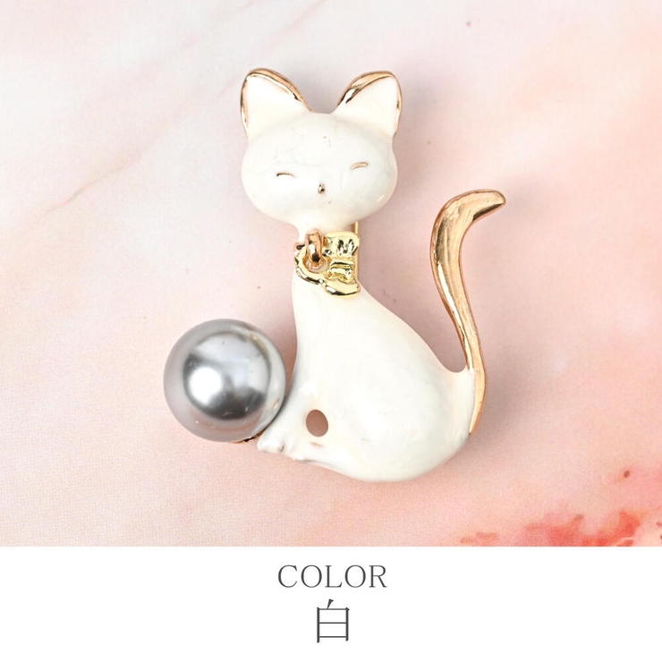 ブローチ レディース 猫 | lunolumo | 詳細画像5 