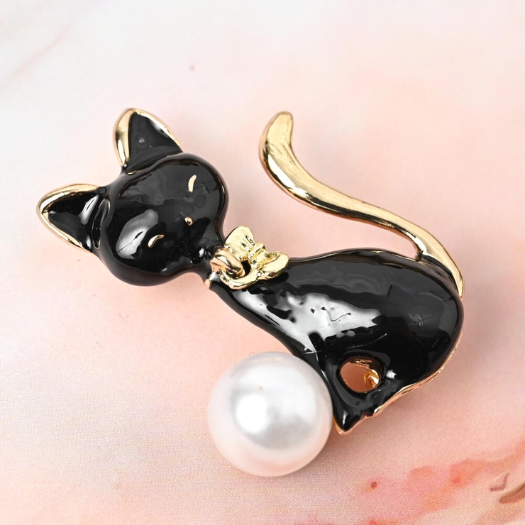 ブローチ レディース 猫[品番：LNLA0010499]｜lunolumo