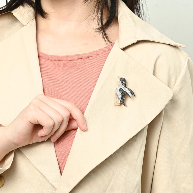 ブローチ レディース ペンギン | lunolumo | 詳細画像3 