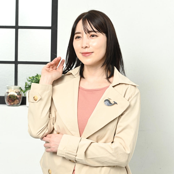 ブローチ レディース クジラ | lunolumo | 詳細画像2 