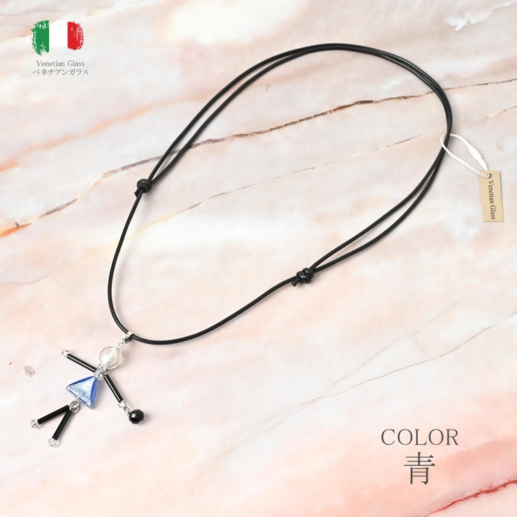 ベネチアングラスネックレス ベネチアンガラス イタリア製 | lunolumo | 詳細画像4 