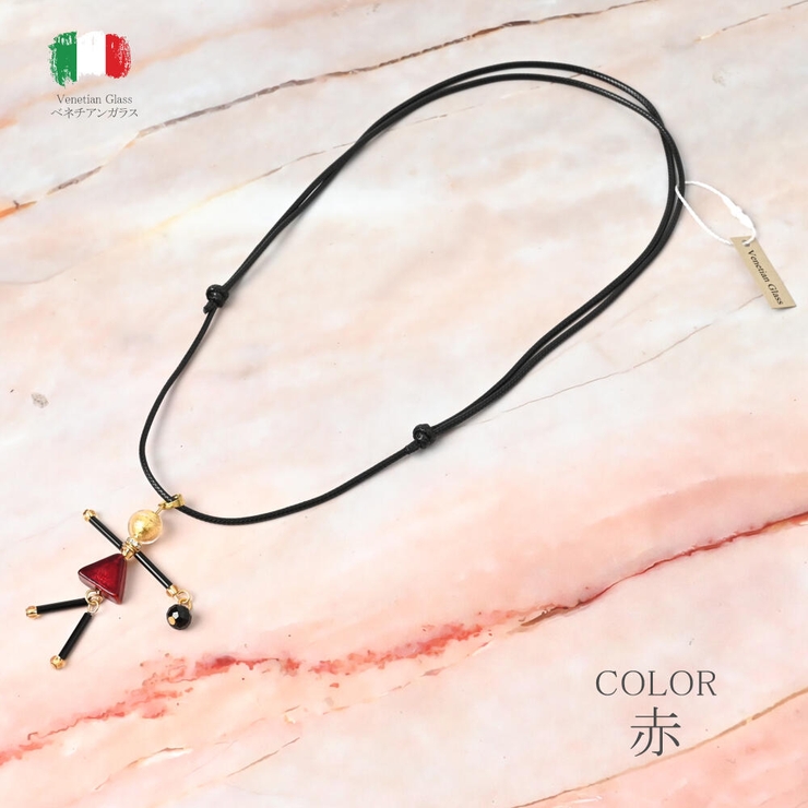ベネチアングラスネックレス ベネチアンガラス イタリア製 | lunolumo | 詳細画像5 