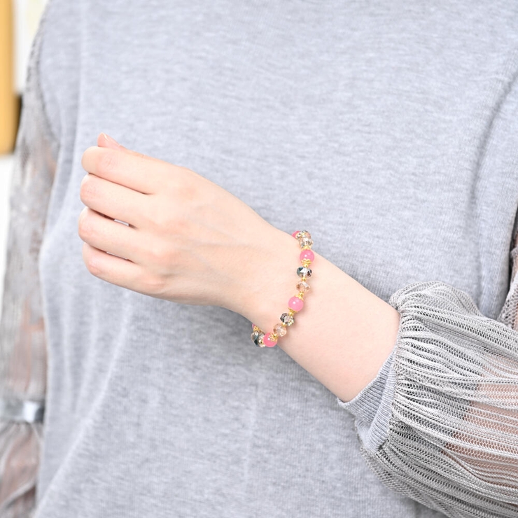 ブレスレット レディース ガラス | lunolumo | 詳細画像3 