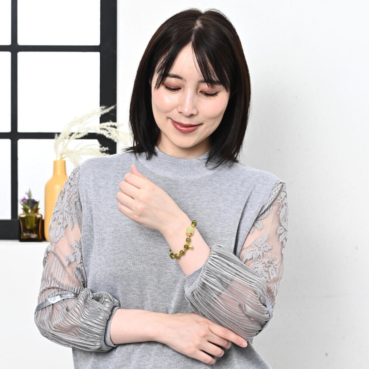 ブレスレット レディース ガラス | lunolumo | 詳細画像2 