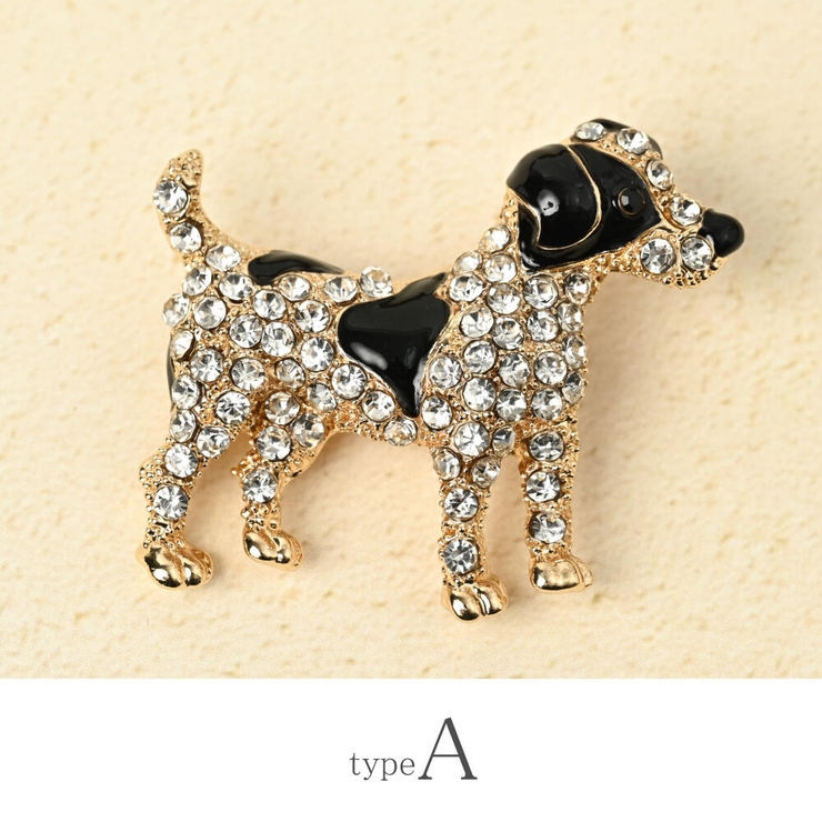 ブローチ レディース 犬 | lunolumo | 詳細画像4 