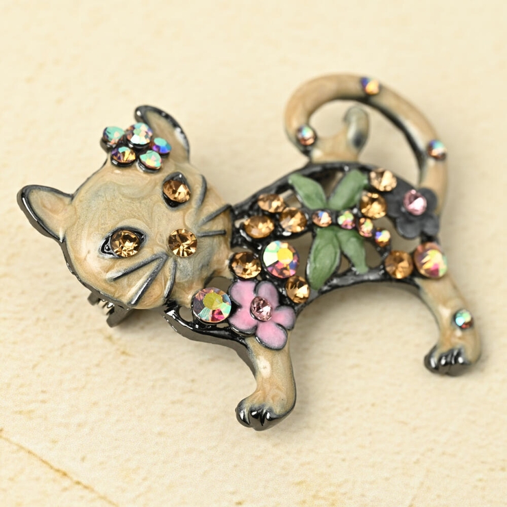 ブローチ レディース 猫 | lunolumo | 詳細画像5 