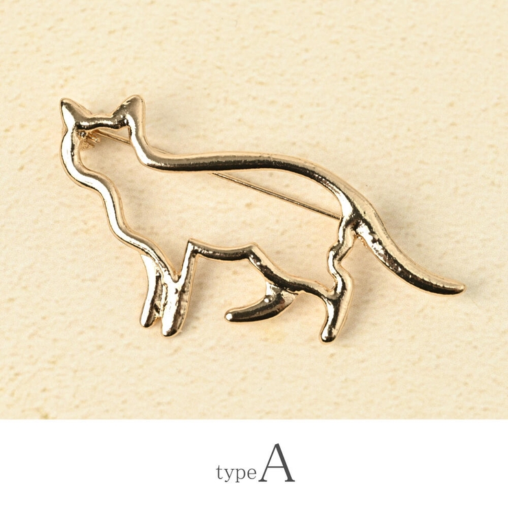 ブローチ レディース 猫 | lunolumo | 詳細画像4 