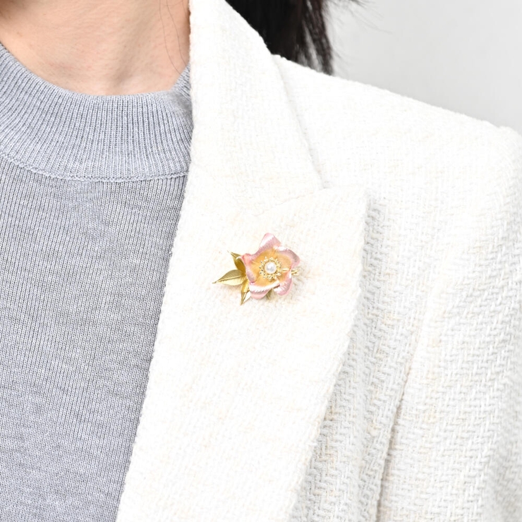ブローチ レディース 花 | lunolumo | 詳細画像3 