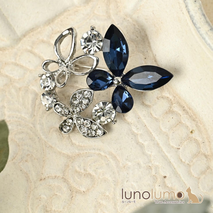 ブローチ レディース ちょうちょ | lunolumo | 詳細画像1 