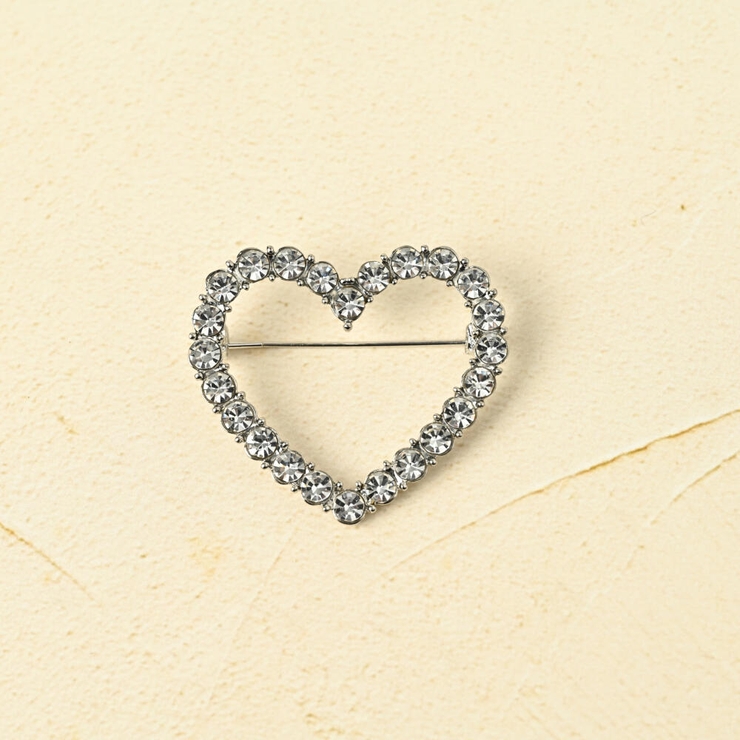 ブローチ レディース ハート | lunolumo | 詳細画像4 