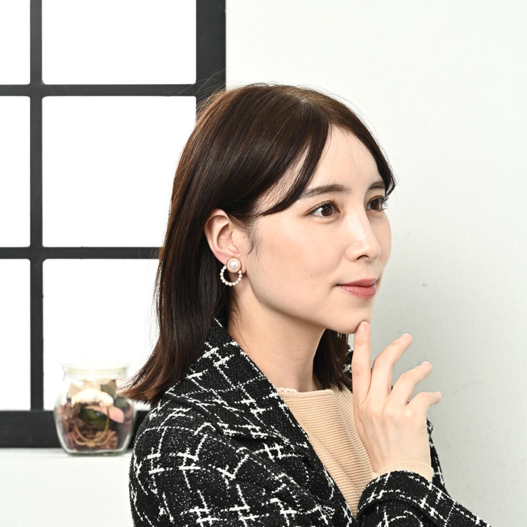 イヤリング レディース パール | lunolumo | 詳細画像2 