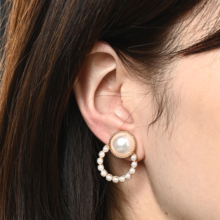 イヤリング レディース パール | lunolumo | 詳細画像3 