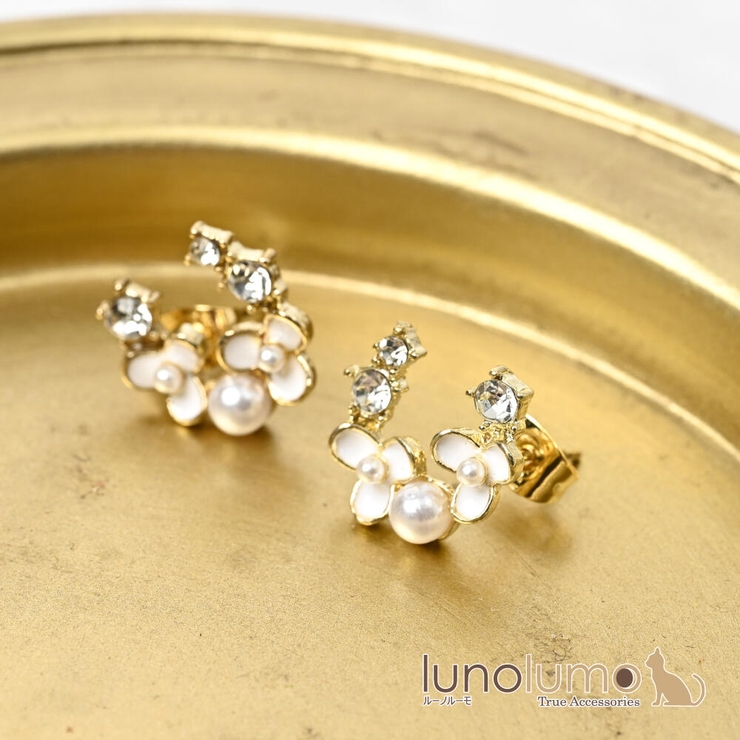 ピアス レディース 花 | lunolumo | 詳細画像1 