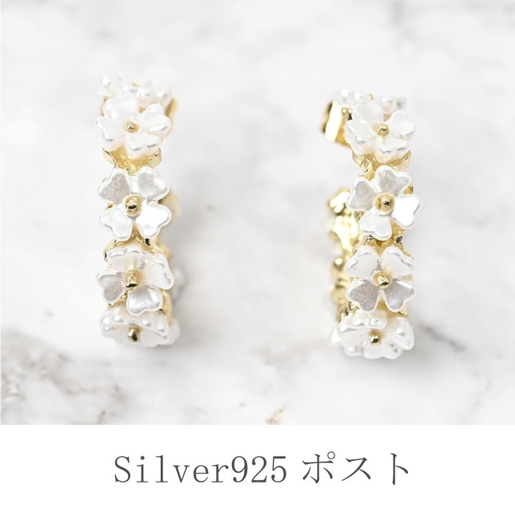 ピアス フープピアス レディース | lunolumo | 詳細画像4 