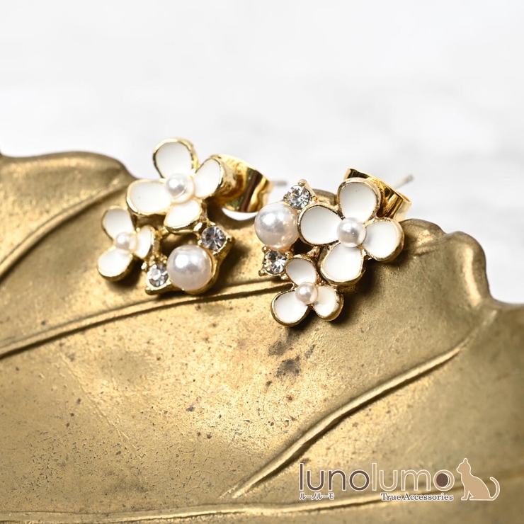 ピアス レディース 花 | lunolumo | 詳細画像1 