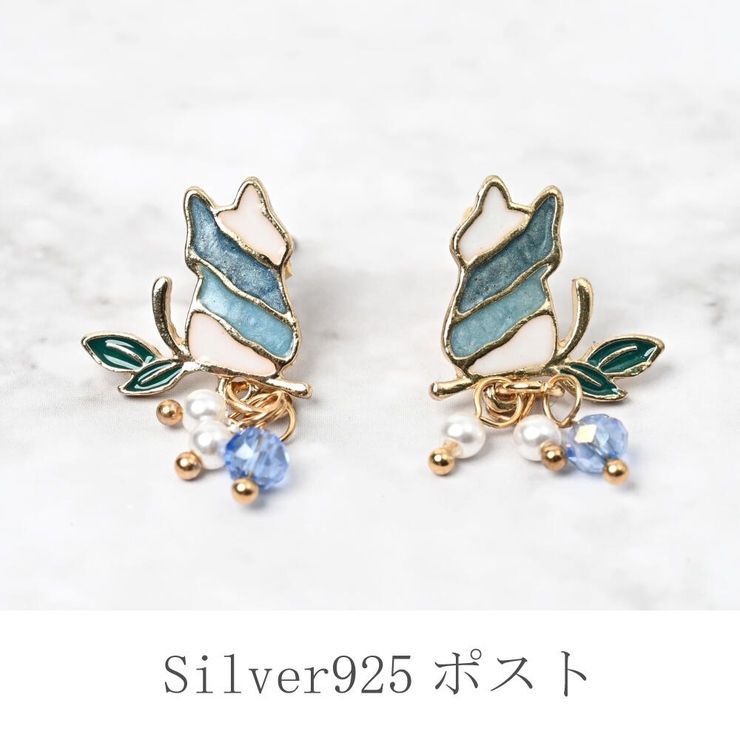 ピアス レディース 猫 | lunolumo | 詳細画像4 