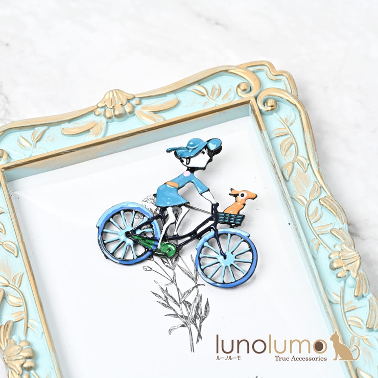 ブローチ レディース 自転車 | lunolumo | 詳細画像1 