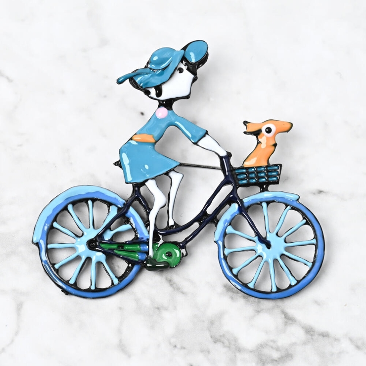 ブローチ レディース 自転車 | lunolumo | 詳細画像4 