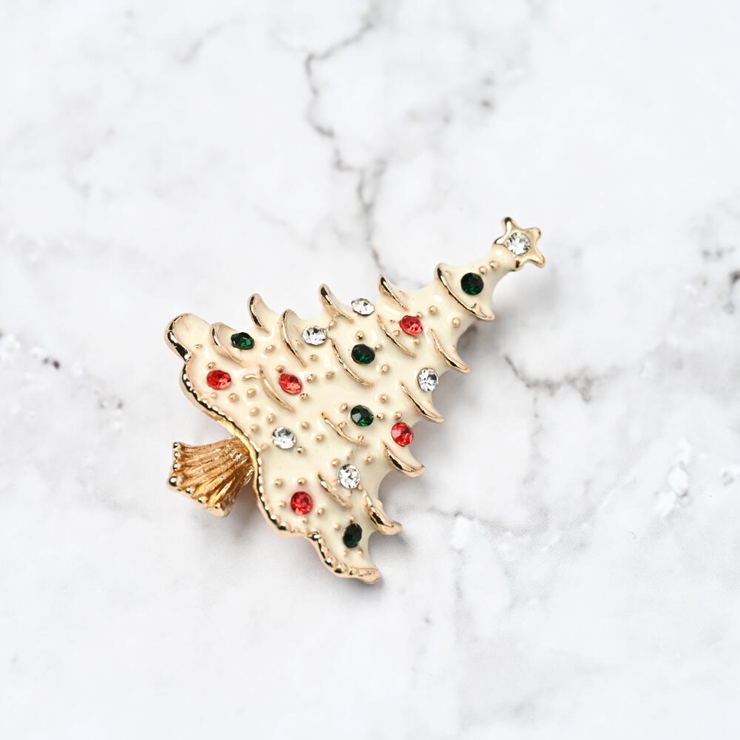 クリスマス ブローチ クリスマスツリー | lunolumo | 詳細画像6 