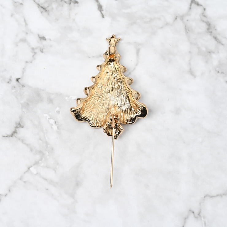 クリスマス ブローチ クリスマスツリー[品番：LNLA0010693]｜lunolumo