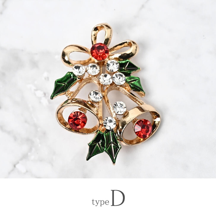 クリスマス ブローチ クリスマスツリー | lunolumo | 詳細画像15 