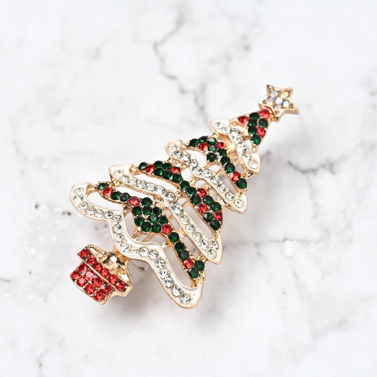 クリスマス ブローチ クリスマスツリー | lunolumo | 詳細画像5 