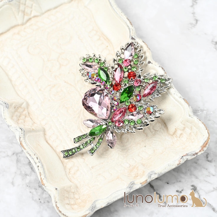 ブローチ レディース 花束 | lunolumo | 詳細画像1 