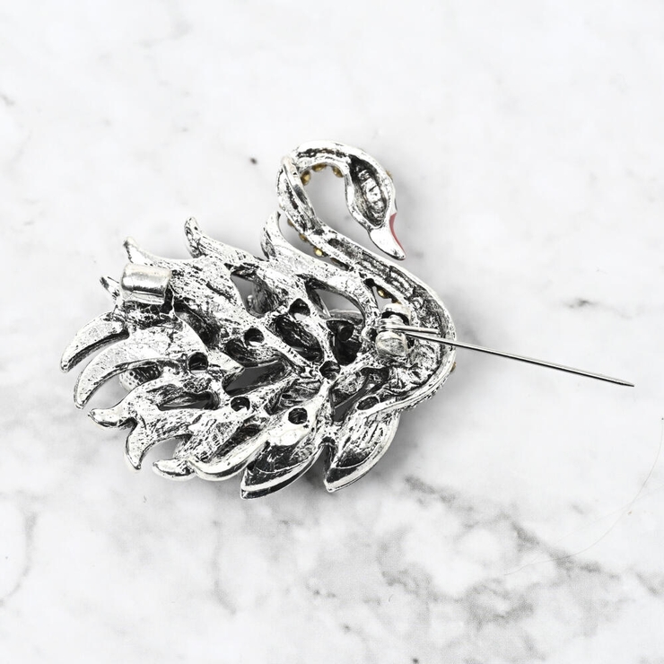 ブローチ レディース 白鳥 | lunolumo | 詳細画像6 