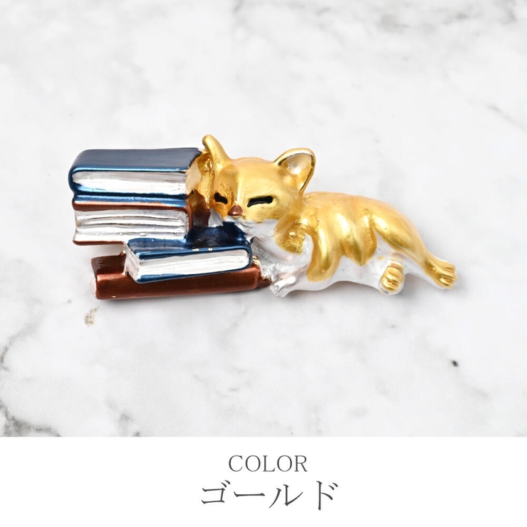 ブローチ レディース 猫 | lunolumo | 詳細画像5 