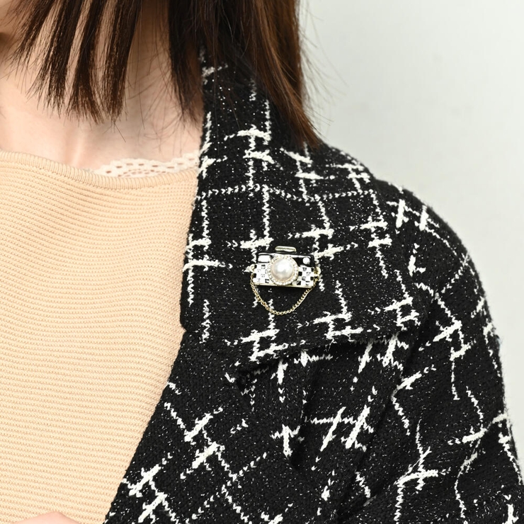 ブローチ レディース カメラ | lunolumo | 詳細画像3 