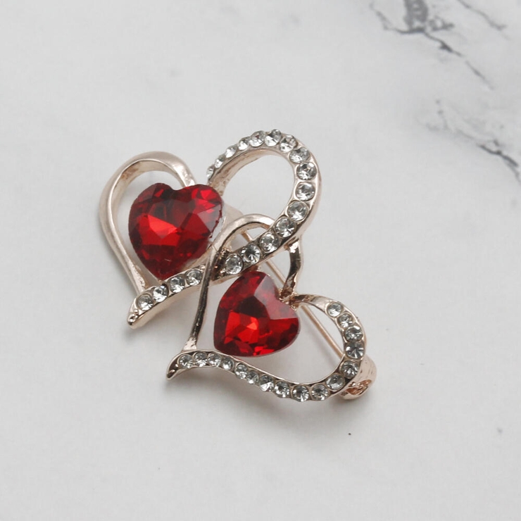 ブローチ レディース ハート | lunolumo | 詳細画像3 