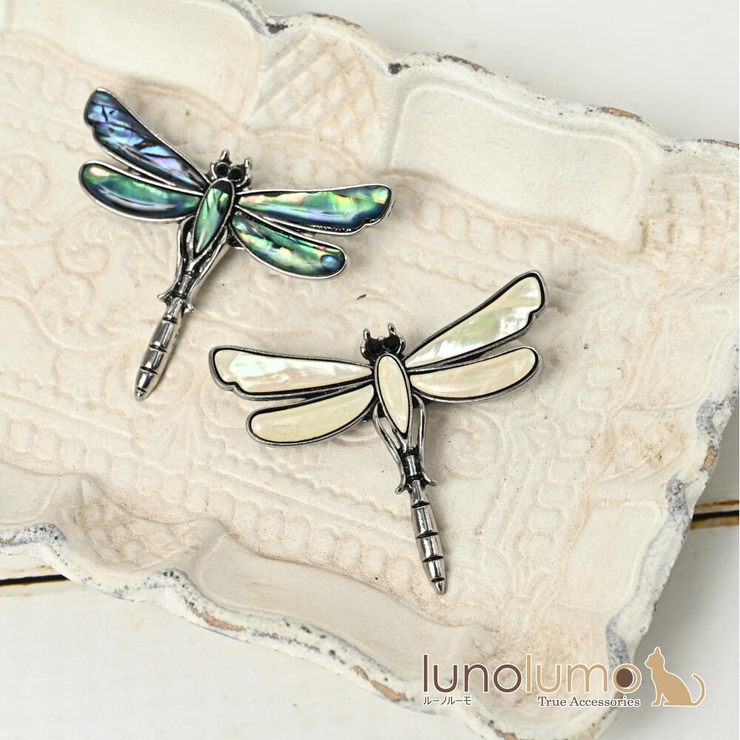 ブローチ レディース とんぼ | lunolumo | 詳細画像1 