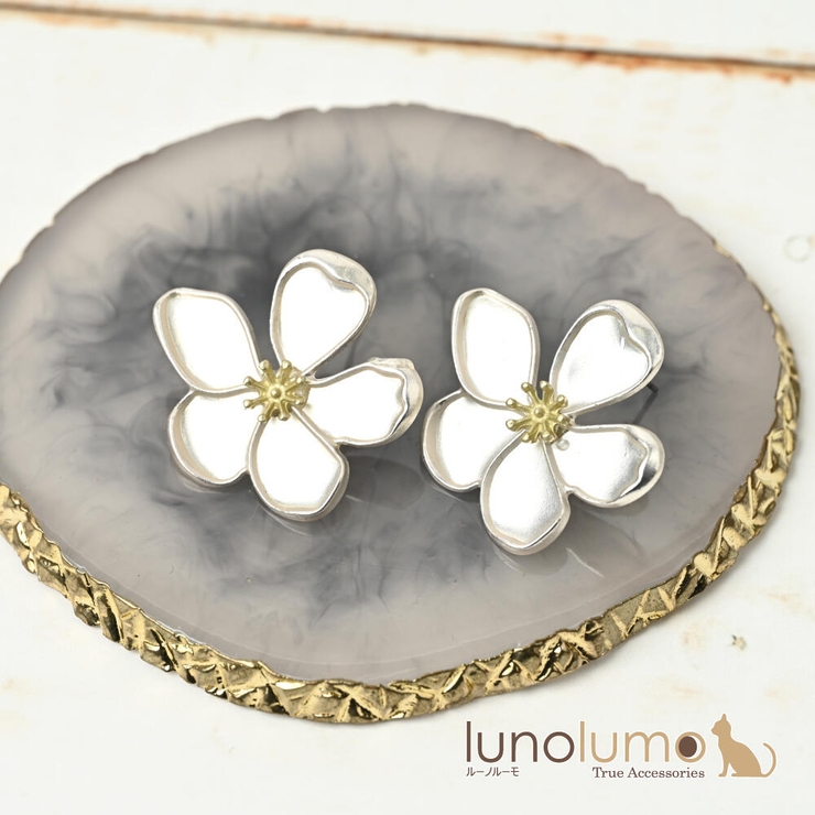 ピアス レディース 花 | lunolumo | 詳細画像1 
