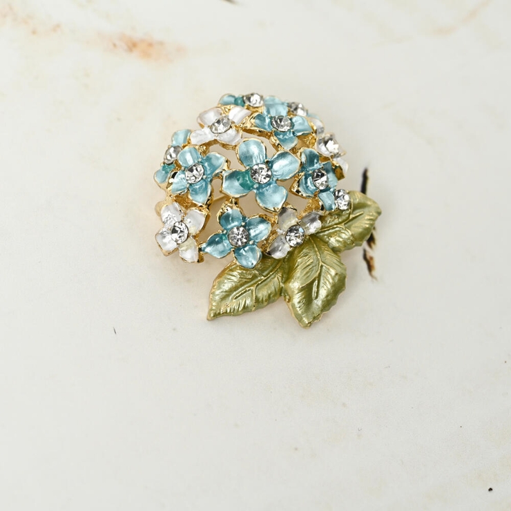 ブローチ レディース 紫陽花 | lunolumo | 詳細画像6 