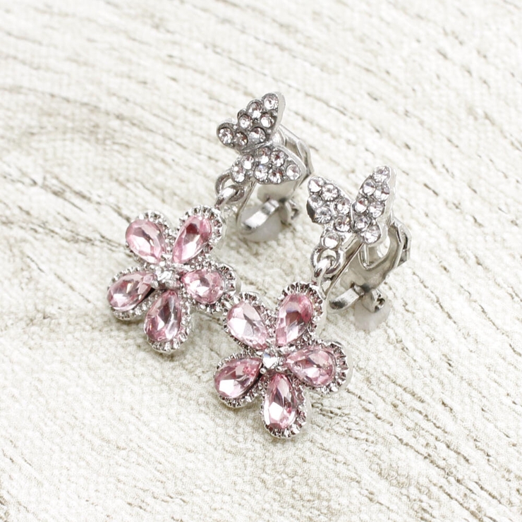 イヤリング レディース 桜 | lunolumo | 詳細画像3 