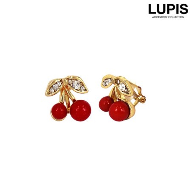 キュートチェリーイヤリング 【アクセサリー アクセ | LUPIS | 詳細画像1 