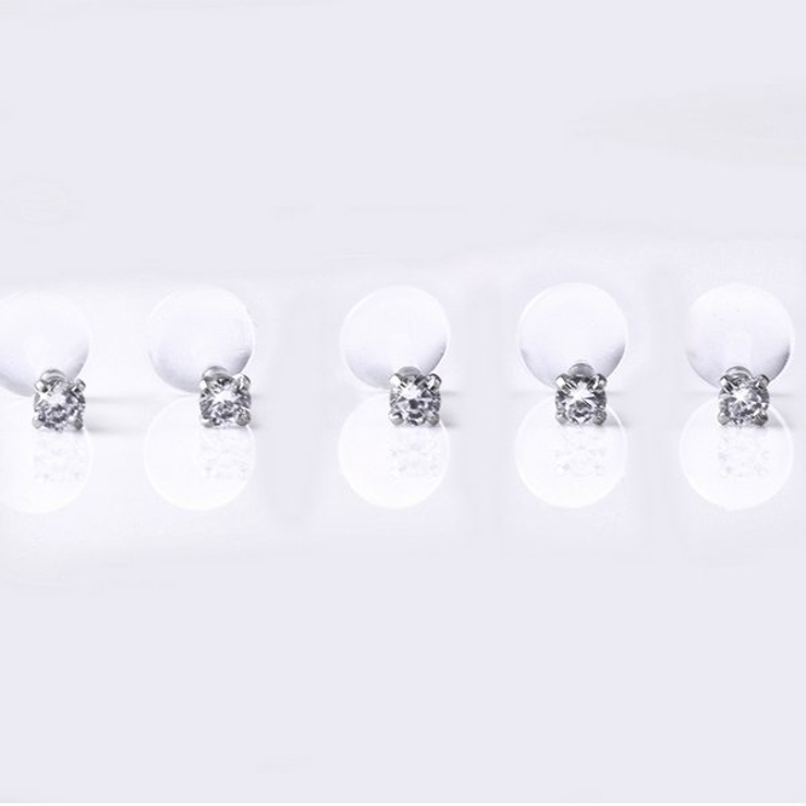 【16G】ジュエルクリアラブレットスタッドボディピアス≪1個入り≫ 【サージカル… | LUPIS | 詳細画像3 