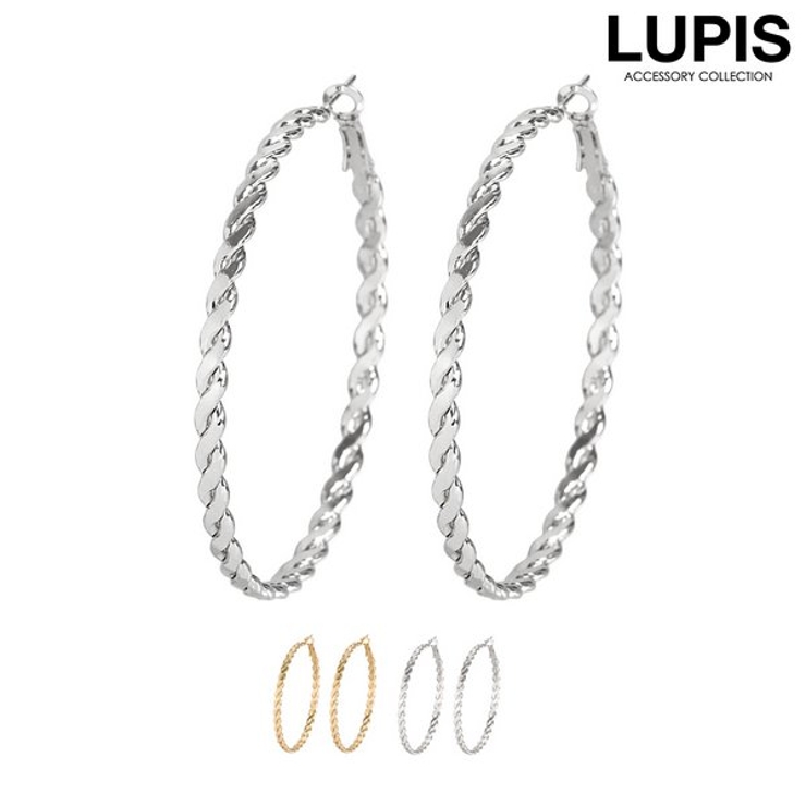 ツイストロープフープピアス  | LUPIS | 詳細画像1 